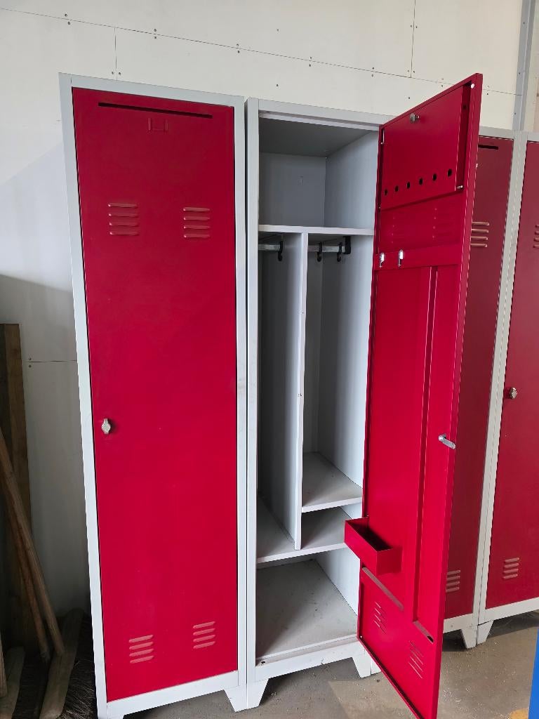 IJzeren lockerkasten, Huis en Inrichting, Kasten | Lockerkasten, Ophalen, Gebruikt