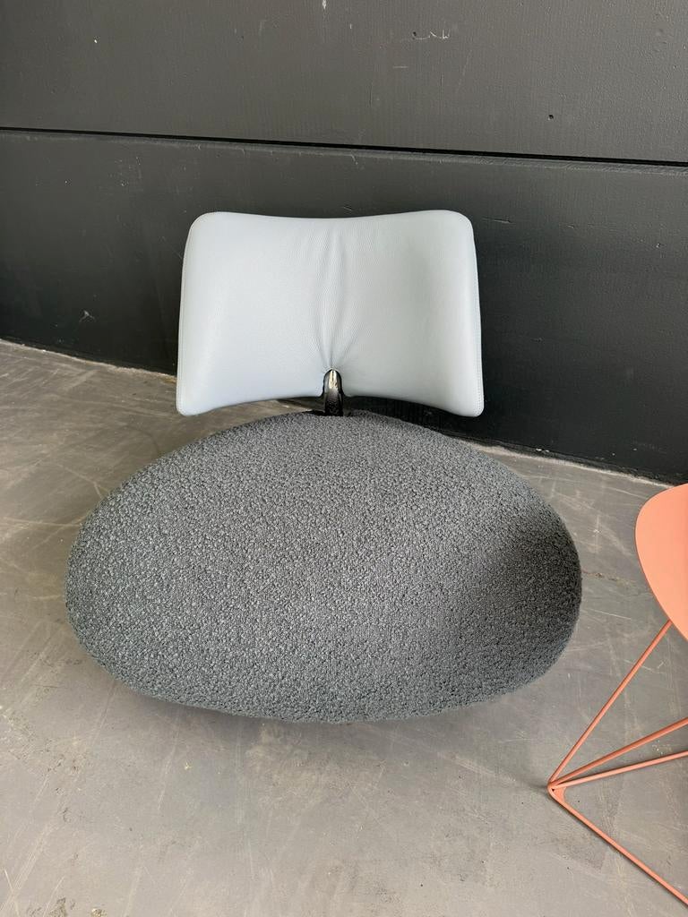 Showroommodel Leolux Pallone Pa | stof en leder, Ophalen, Leolux, Nieuw, 75 tot 100 cm