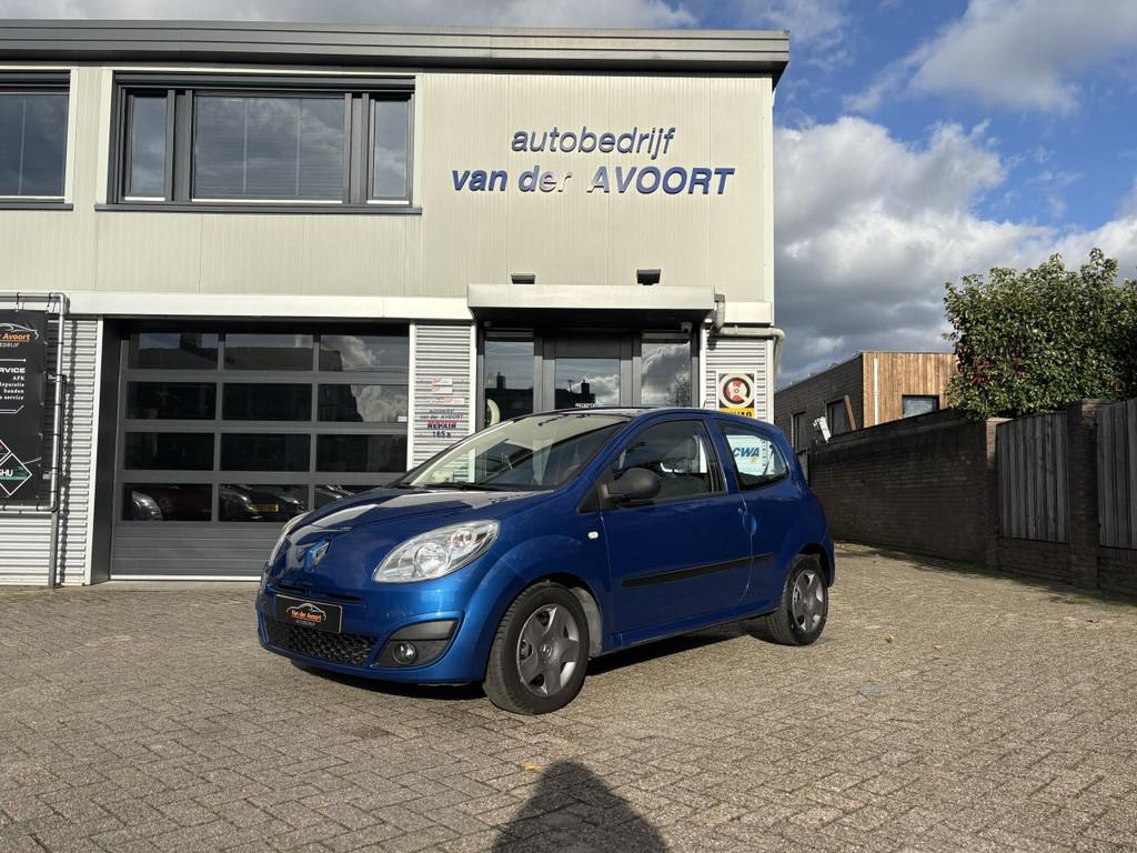 Renault Twingo 1.2-16V Authentique (bj 2008), Auto's, Renault, Twingo, Elektrische ramen, Blauw, Onderhoudsboekje