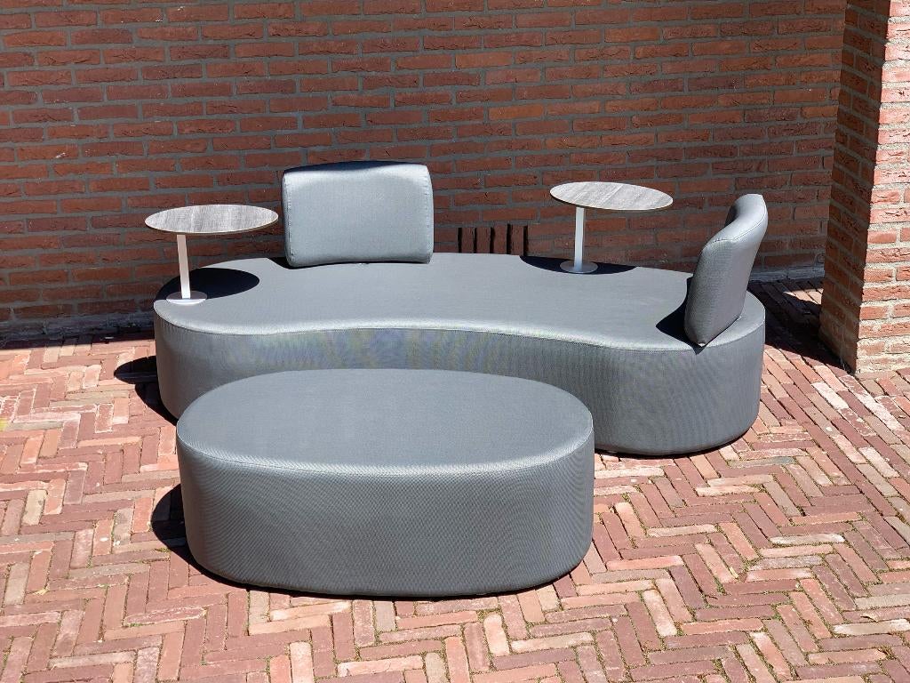 Amber wicker Sofa Set, Tuin en Terras, Ligbedden, Ophalen, Nieuw, Kunststof, Verstelbaar