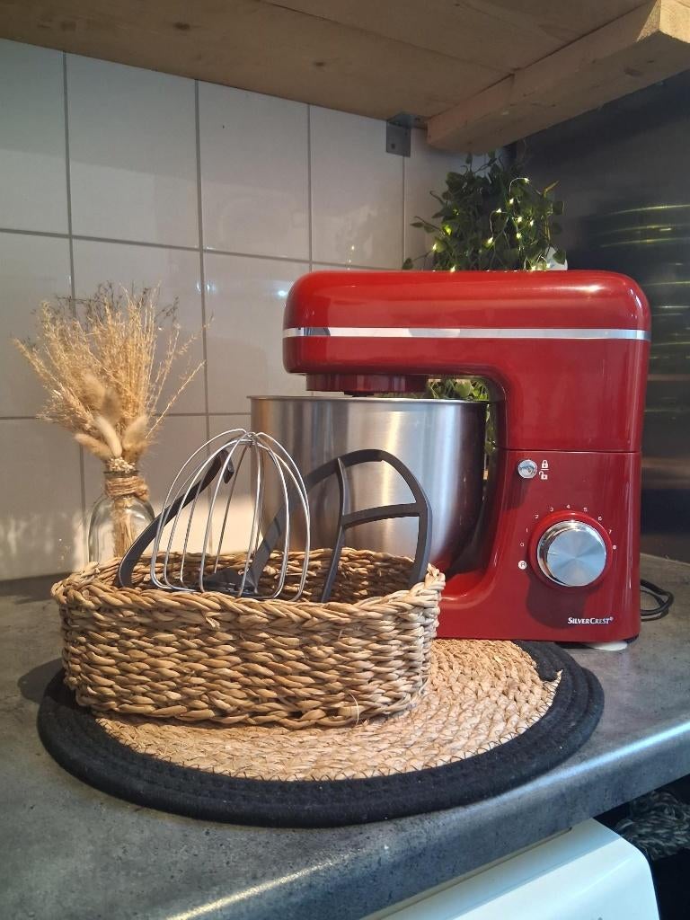 Silvercrest keukenmachine, Ophalen, 3 snelheden of meer, Zo goed als nieuw, Vaatwasserbestendig