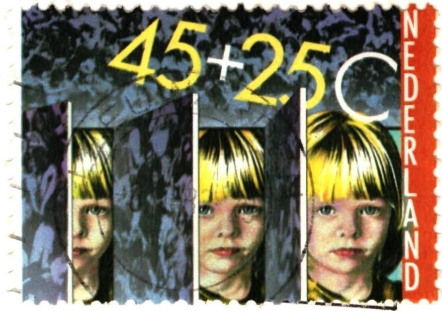 991437 Twee gebroeders Drachten Friesland Veenhoop, Ophalen of Verzenden, 1980 tot heden, Gelopen, Friesland