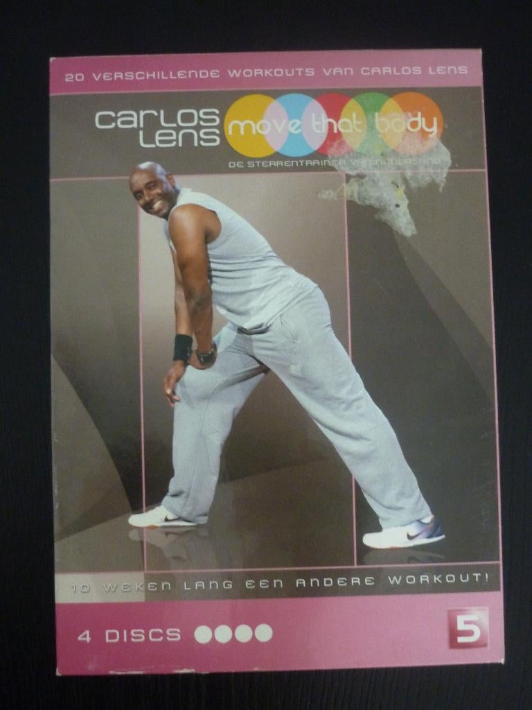 Carlos Lens - Move That Body (originele dvd's), Cursus of Instructie, Alle leeftijden, Boxset, Ophalen of Verzenden