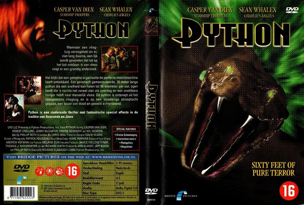 Python, Vanaf 16 jaar, Ophalen of Verzenden, Zo goed als nieuw