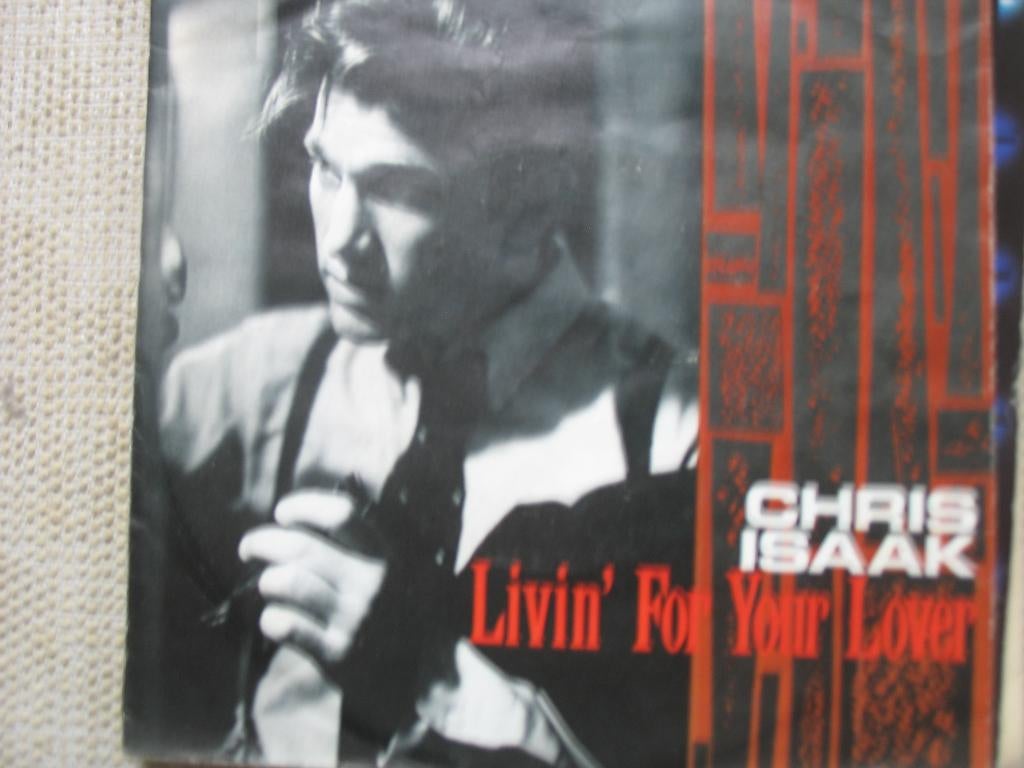 Chris Isaak - Livin' for your lover, Cd's en Dvd's, Vinyl Singles, Gebruikt, 7 inch, Single, Ophalen of Verzenden