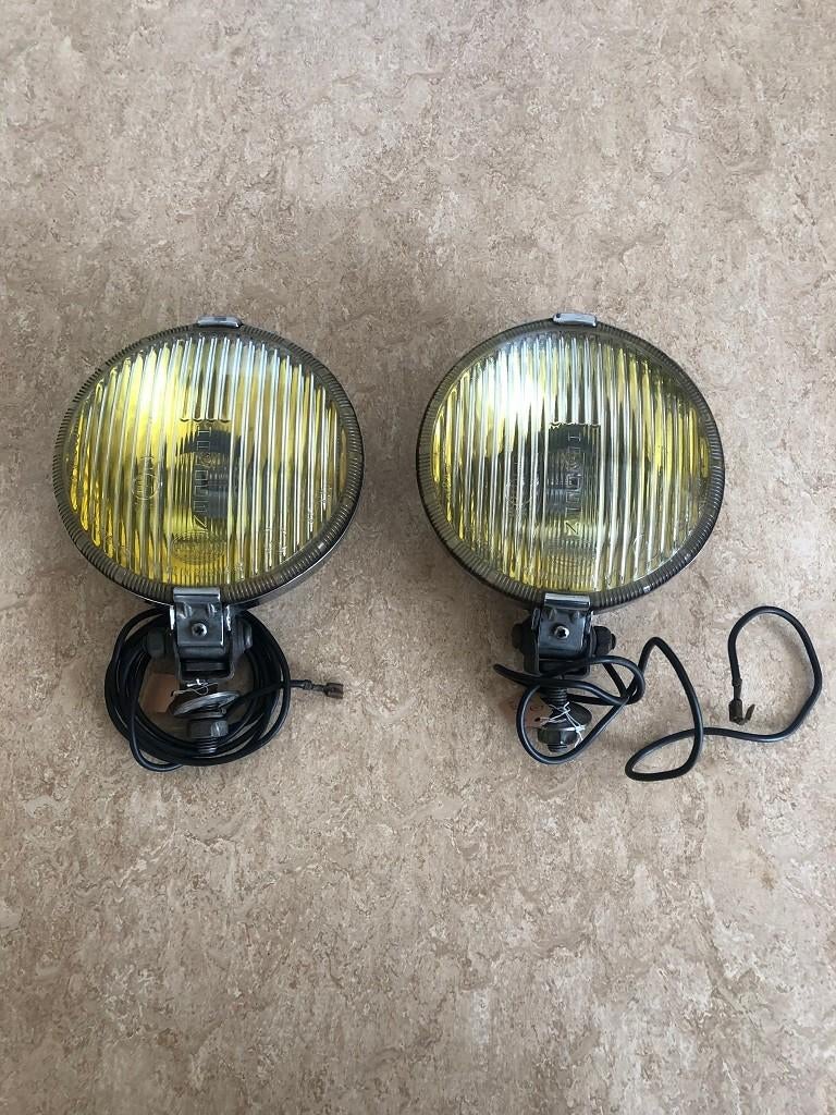 Hella vintage jaren 70 chrome mistlampen, Ophalen of Verzenden, Gebruikt