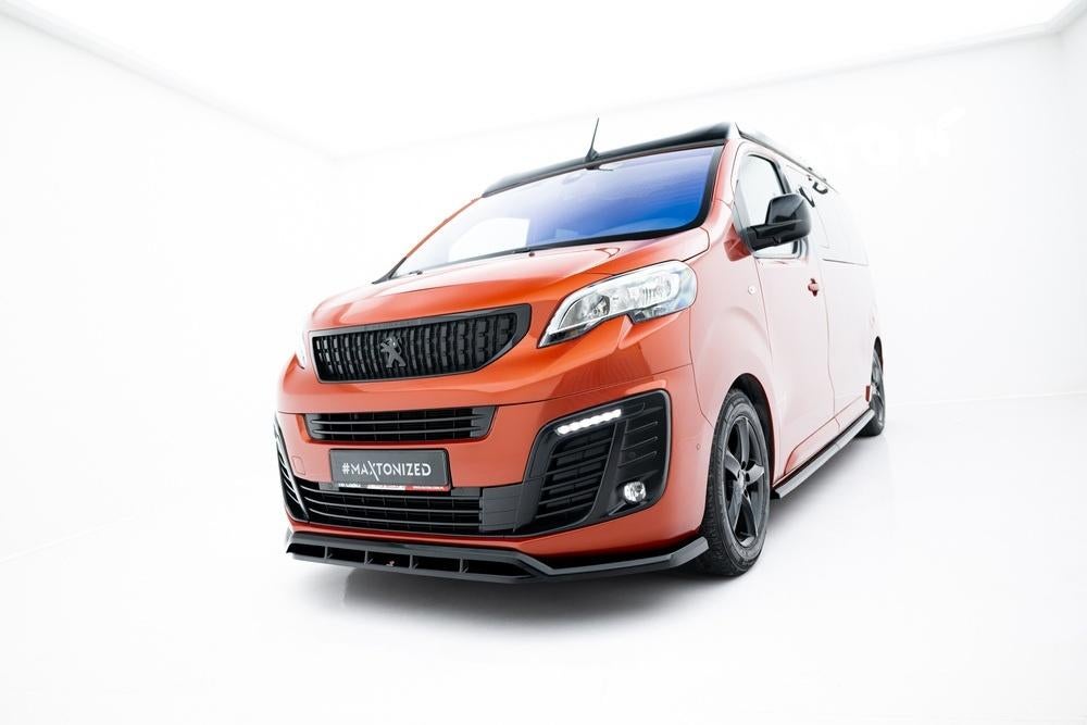 Voorlip sideskirt diffuser spoiler - Peugeot Expert 16-23