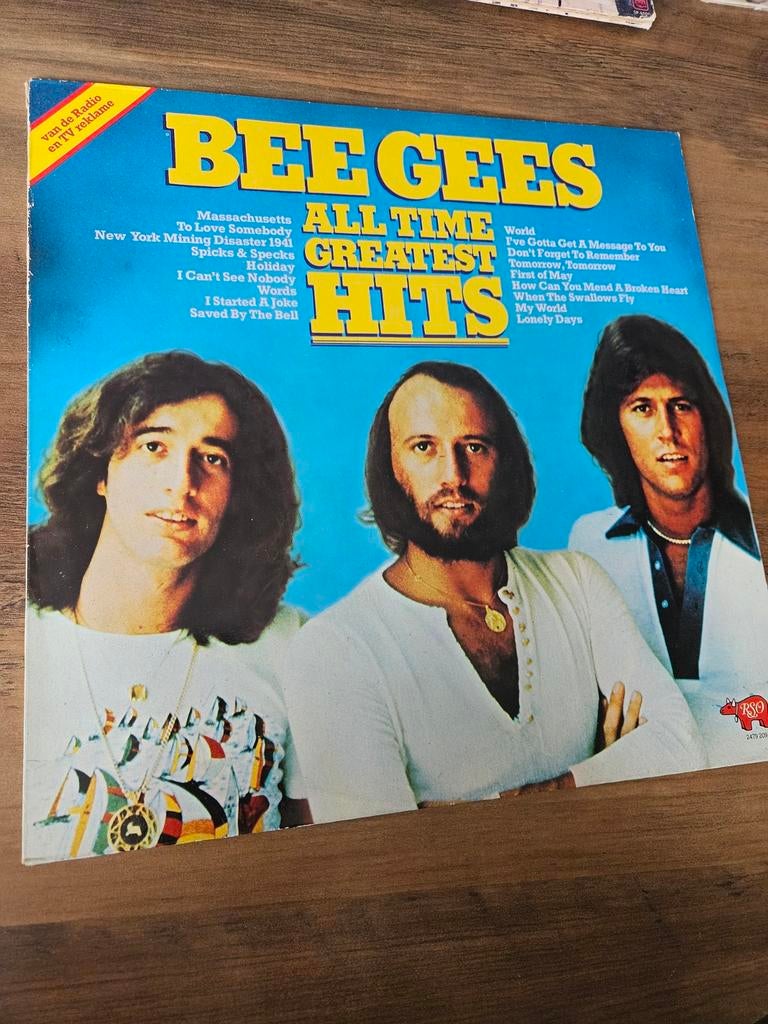 Bee Gees - All Time Greatest Hits LP (1978), Ophalen of Verzenden, 1970 - 1979, Gebruikt, 12 inch