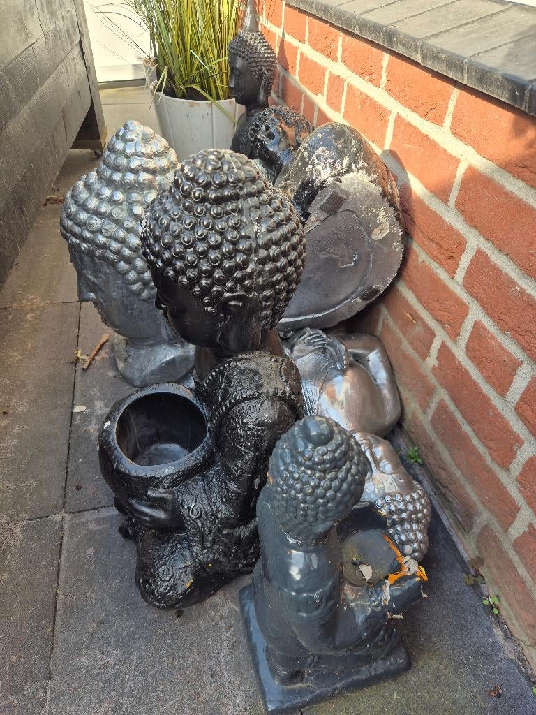 Boeddha beelden, Ophalen, Gebruikt