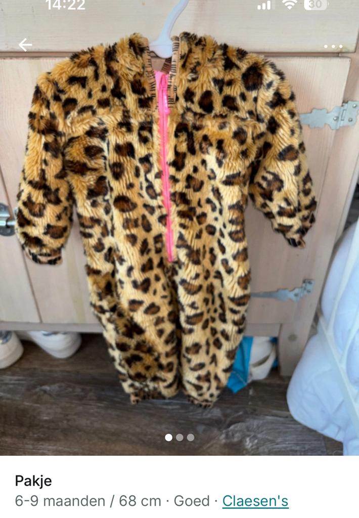 Helle leuke warme pak, Kinderen en Baby's, Babywiegjes en Ledikanten, Ophalen of Verzenden, Gebruikt, Overige typen