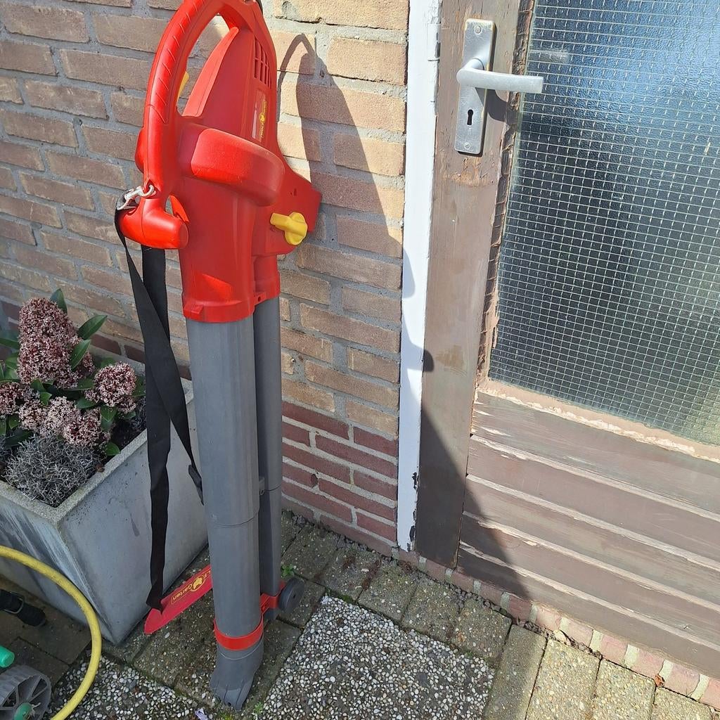 Bladblazer Wolf Garten, Ophalen, Gebruikt, Met neuswiel, Wolf Garden