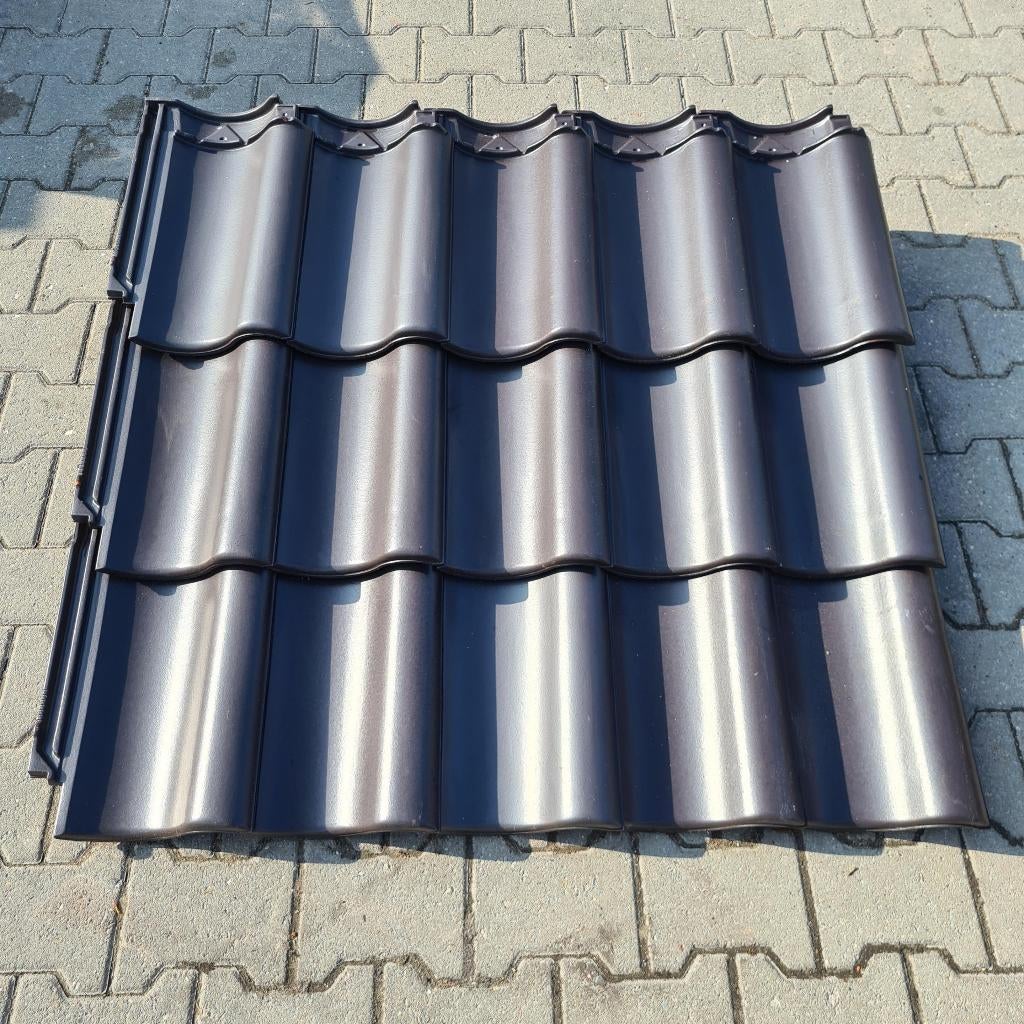 SUPERSTUNT OVH Zwartbruin dakpannen v.a € 1195 p.1000 NIEUW, Ophalen, Steen of Klei, Zwart, Nieuw