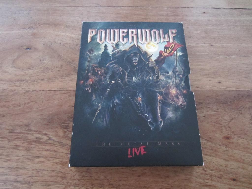 Powerwolf - The metal mass (live) - 2-DVD + CD, Alle leeftijden, Ophalen of Verzenden, Gebruikt, Boxset
