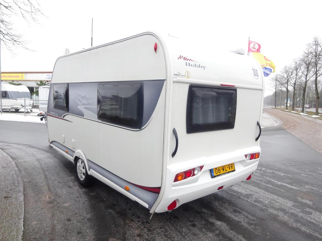 Hobby OnTour 390 SF Met Luifel en Mover, Hobby, Bedrijf, Treinzit, 750 - 1000 kg