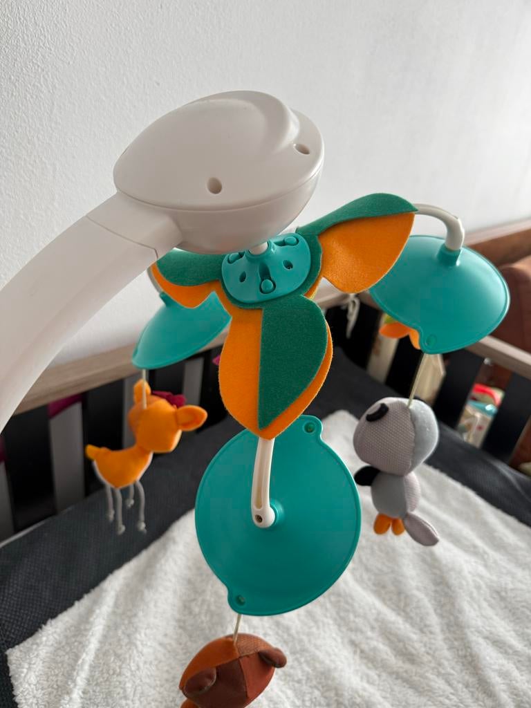 Tiny Love Mobiel met muziek en licht voor babybedje, Kinderen en Baby's, Ophalen, Zo goed als nieuw, Mobiel, Met licht