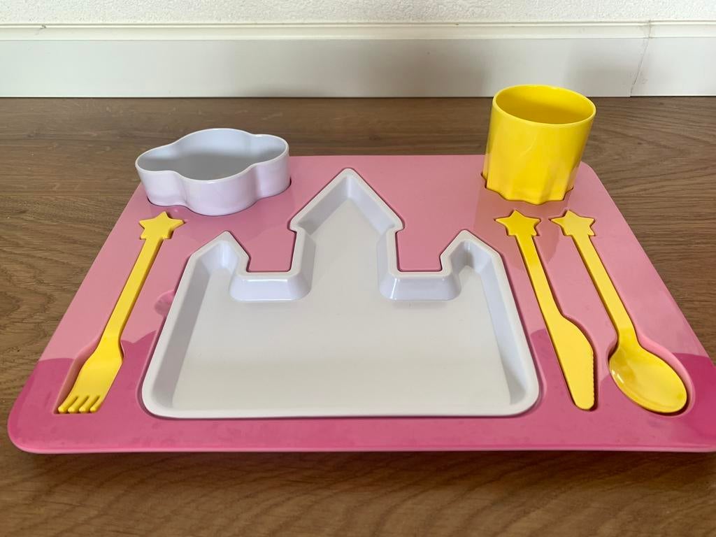 Prinsessen kinder eet set, Kinderen en Baby's, Ophalen, Zo goed als nieuw
