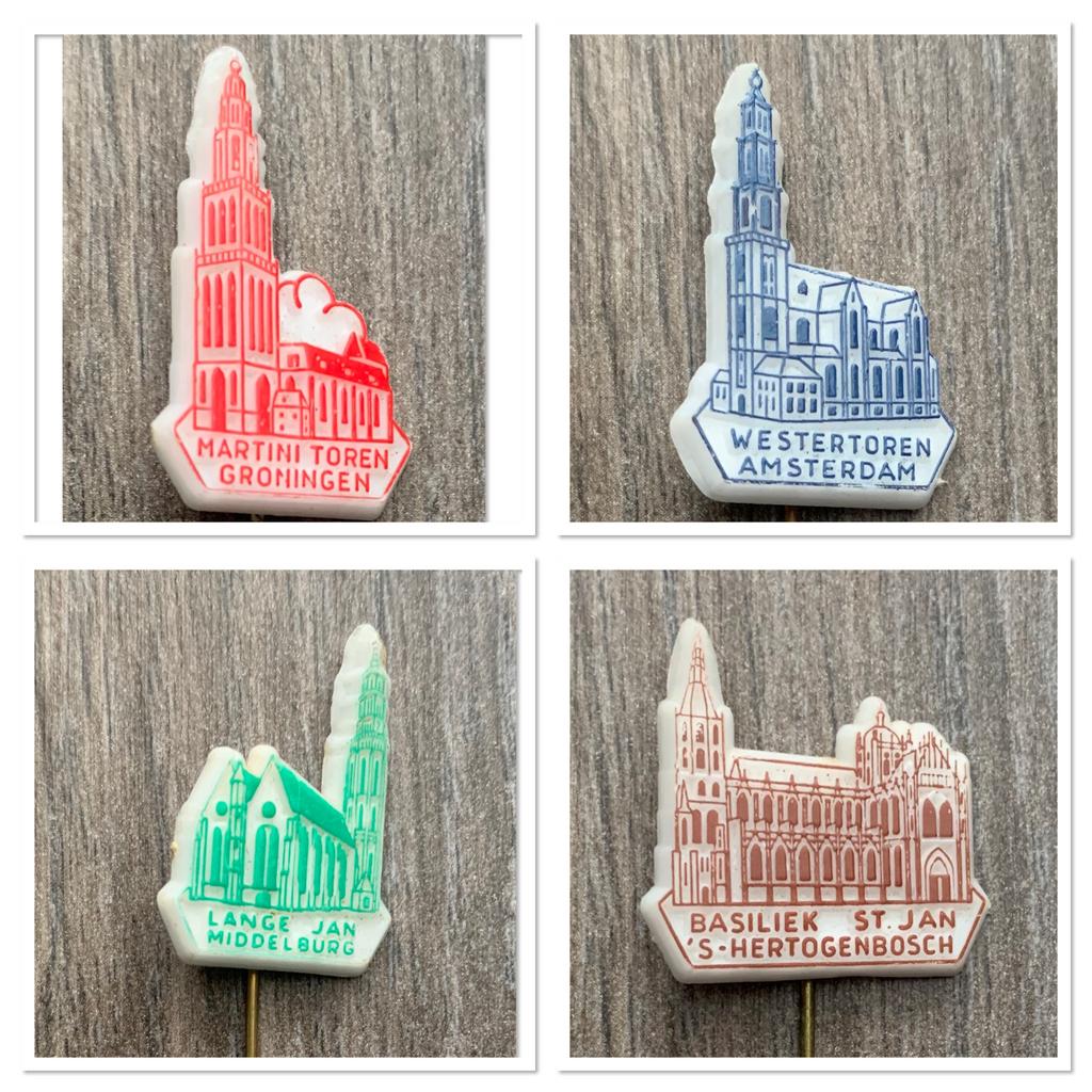 Martini Toren- WesterToren- Lange Jan- St. Jan Toren, Verzamelen, Religie, Ophalen of Verzenden