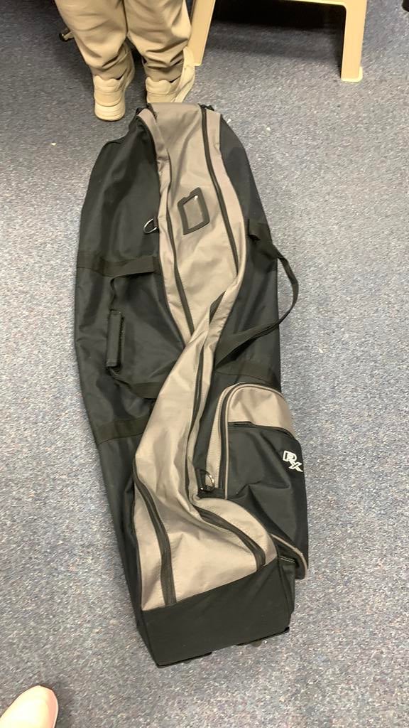 Reis golftas met zijzakken, Sport en Fitness, Golf, Ophalen, Zo goed als nieuw, Tas