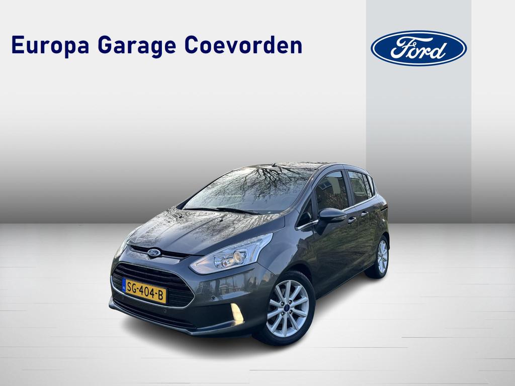 Ford B-Max 1.0 EB 100PK Titanium | DEALER OND. | 49.000KM |, Auto's, Ford, Voorwielaandrijving, Euro 5, Gebruikt, 750 kg