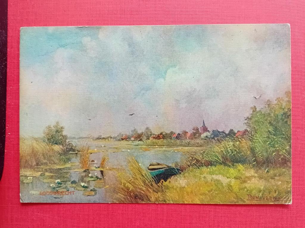 Ansichtkaart Loosdrecht, Ophalen of Verzenden, Utrecht