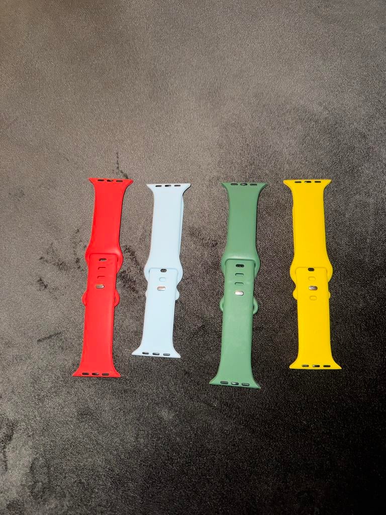 Apple watch bandjes 42/44/45 mm - Nieuw, Ophalen of Verzenden, Nieuw, Zwart, IOS