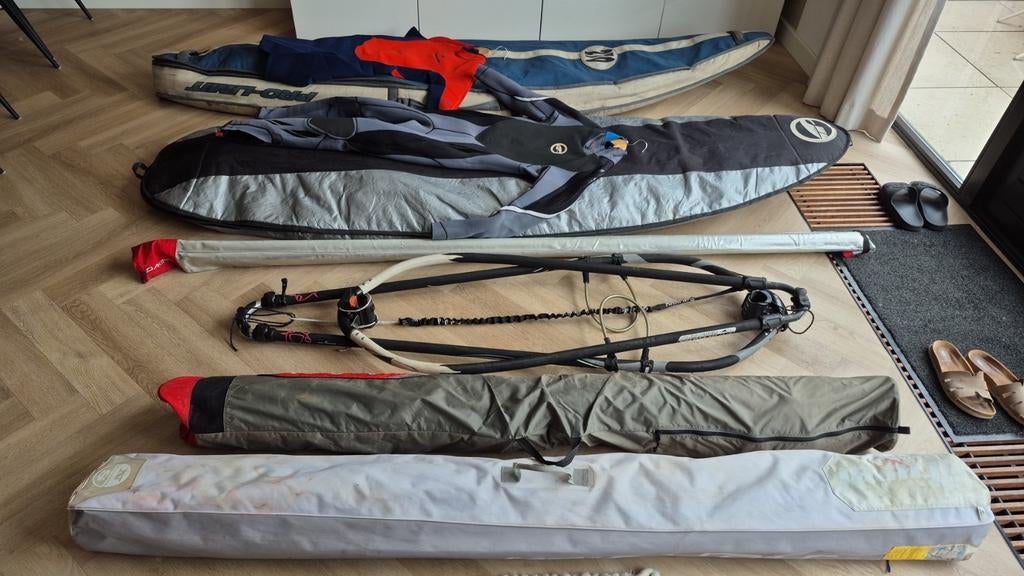 Een complete Windsurfset!, Ophalen, Met draagtas, Minder dan 250 cm, Complete set
