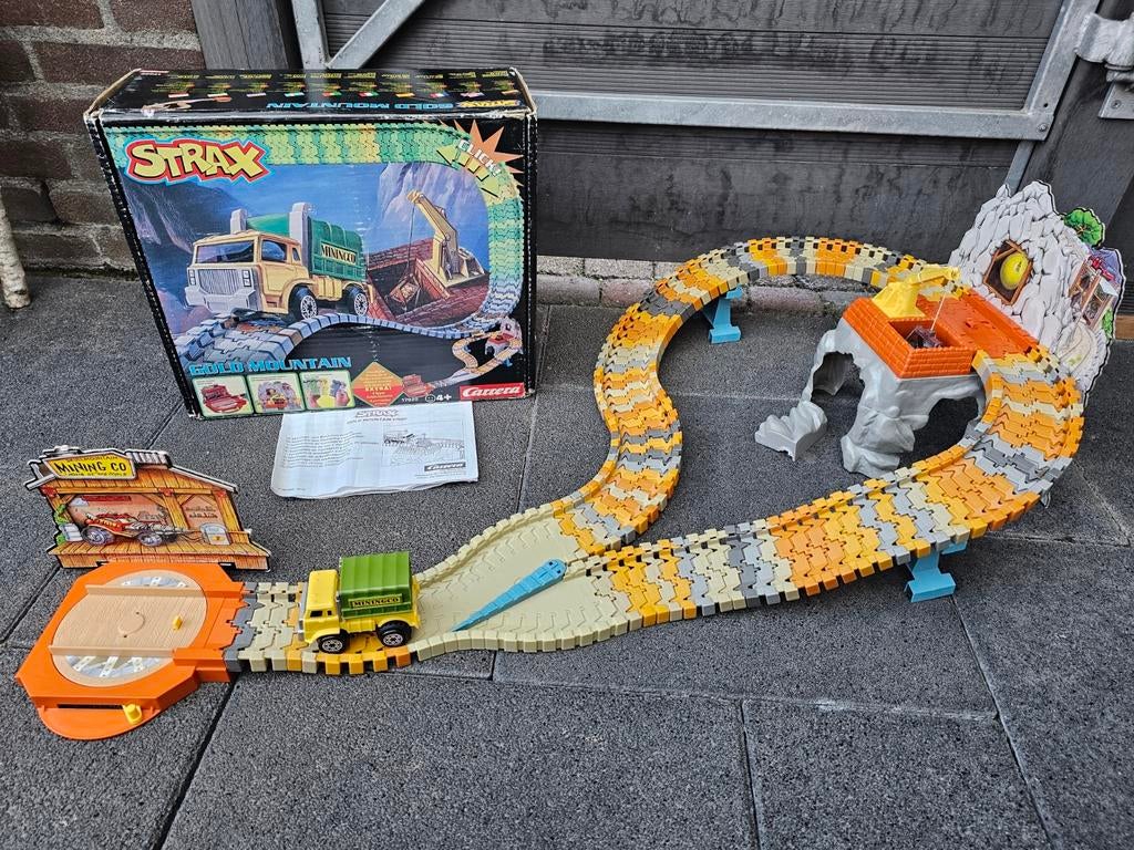 Carrera Strax 17020 gold mountain - vintage racebaan, Ophalen of Verzenden, Gebruikt, Carrera