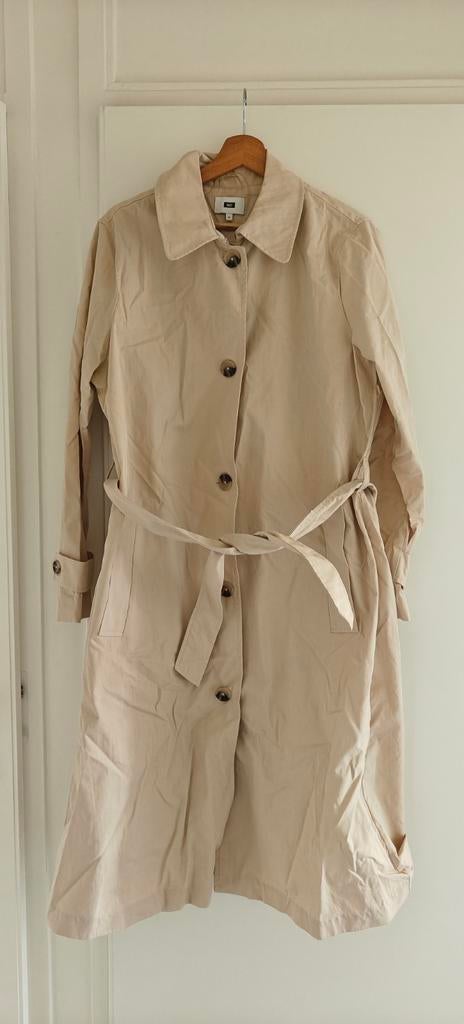 WE fashion beige jas maat 42, Kleding | Dames, WE, Beige, Maat 42/44 (L), Nieuw