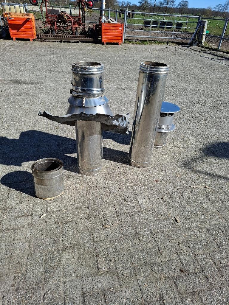 open haard dak door voer compleet, Ophalen, Gebruikt, Vrijstaande haard, Overige soorten