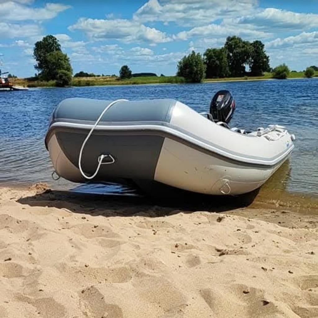 Nimarine 4m rubberboot met 4pk 4-takt motor en trailer, Watersport en Boten, Ophalen of Verzenden, Gebruikt, Overige typen, Motorboot