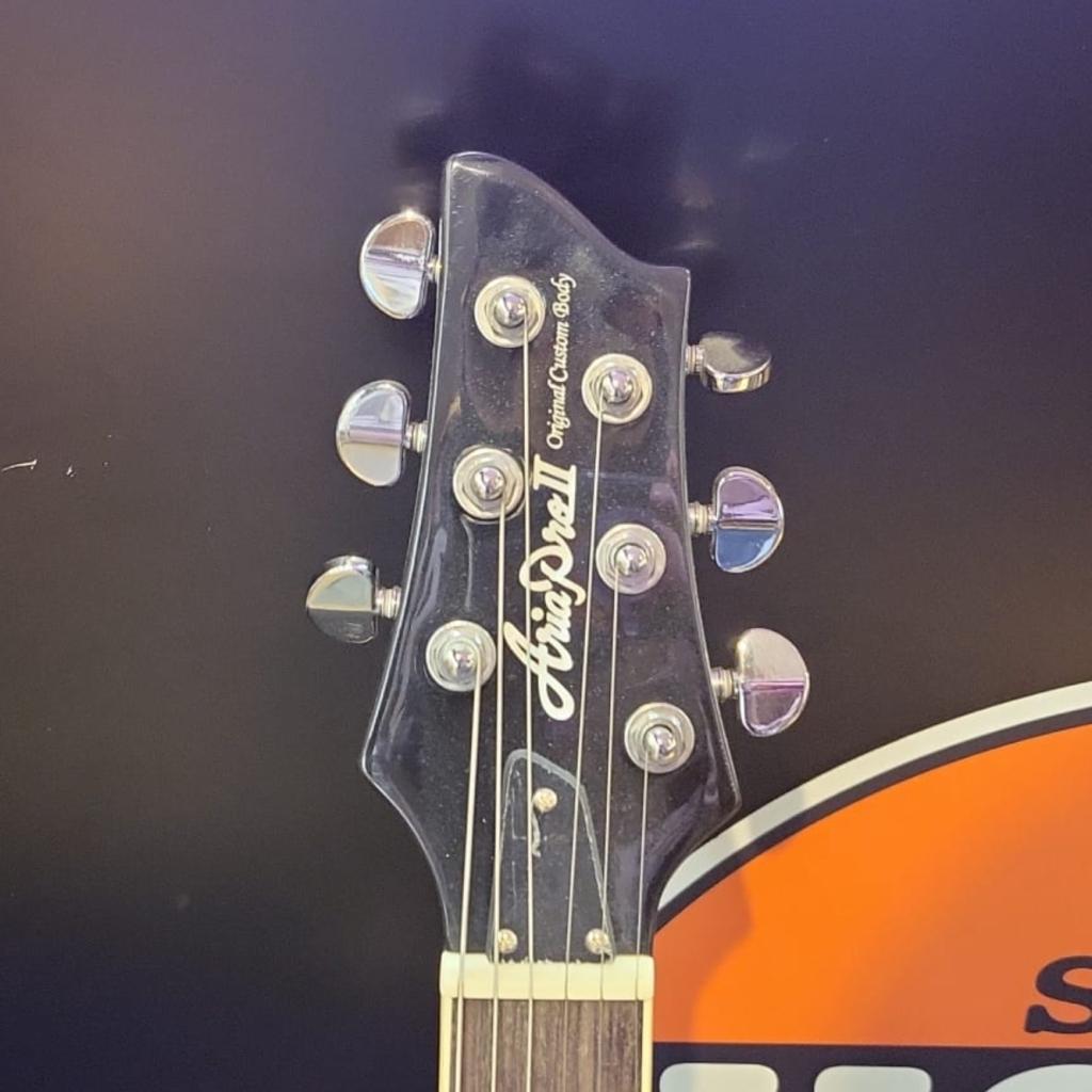 Aria PE-350 BK  Electrice Gitaar Zwart, Flex Ltd., Gebruikt, https://flex.com/contact-us, Nobelstraat 10, 5807 GA Oostrum LB, Limburg, Nederland