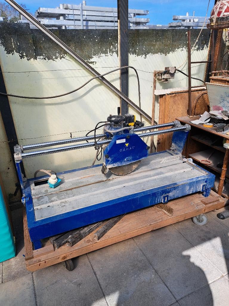 Steen zaagtafel, Ophalen, Minder dan 30 mm, Gebruikt, Overige typen