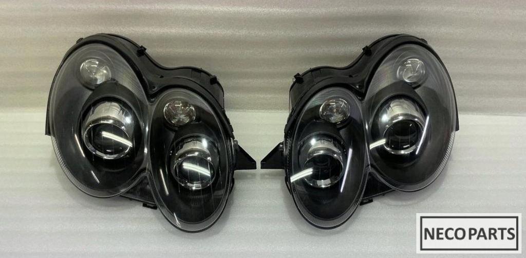 MERCEDES SLR MCLAREN R199 XENON BLACK KOPLAMP LEVERBAAR!!, Auto-onderdelen, Ophalen of Verzenden, Gebruikt, Overige automerken