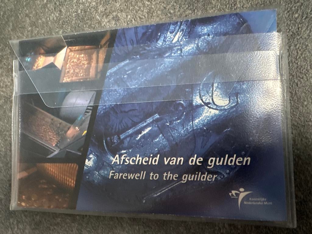 Afscheid van de gulden - Nederlandse Munt, Ophalen of Verzenden, Koningin Beatrix, Overige waardes, Setje