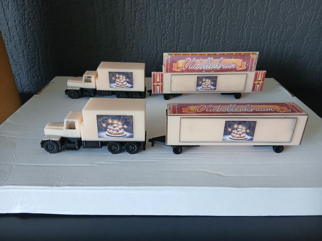 Oliebollenkraam Transporten KERMIS, Ophalen of Verzenden, Nieuw, Bus of Vrachtwagen, Rietze