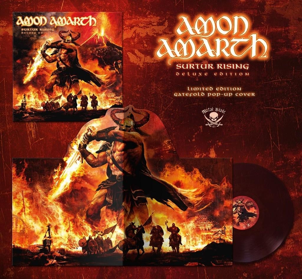 Amon Amarth - Surtur Rising, Cd's en Dvd's, Vinyl | Hardrock en Metal, Nieuw in verpakking, Ophalen of Verzenden