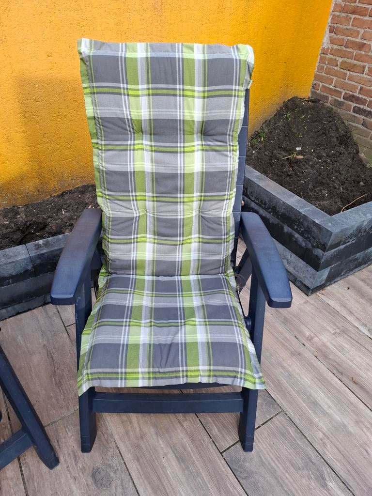 5 tuinkussens, zo goed als nieuw, Ophalen, Zo goed als nieuw