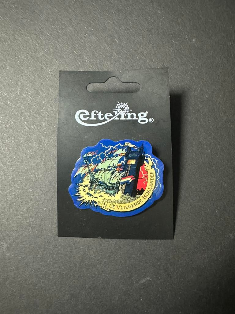 Efteling pin de vliegende hollander, Ophalen of Verzenden, Nieuw, Button of Speldje