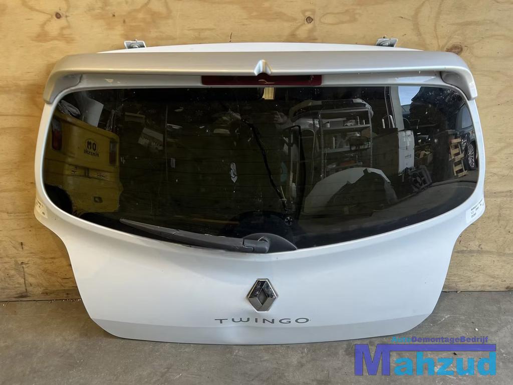 RENAULT TWINGO 2 WIT OV369 achterklep 2007-2014, Auto-onderdelen, Carrosserie en Plaatwerk, Deur, Renault, Achter, Gebruikt, Ophalen of Verzenden