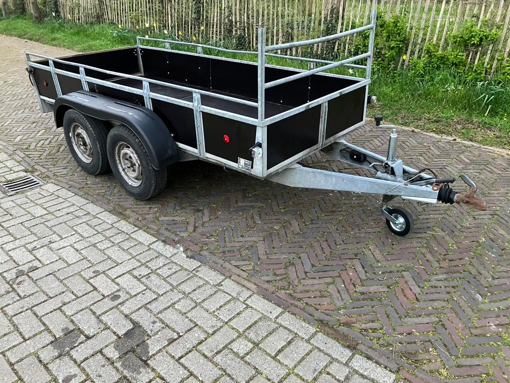 Saris aanhanger aanhangwagen tandemasser trailer, Ophalen, Gebruikt