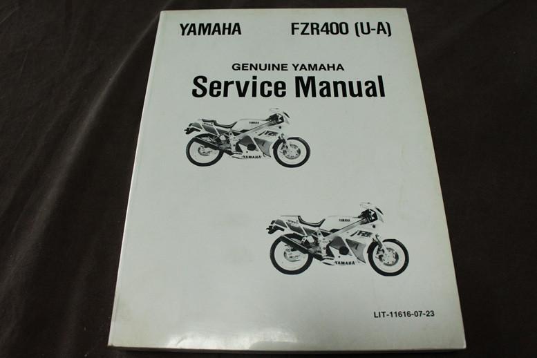 Yamaha FZR400 U-A 1988 / 1989 motorcycle service manual FZR, Motoren, Ophalen of Verzenden, Yamaha