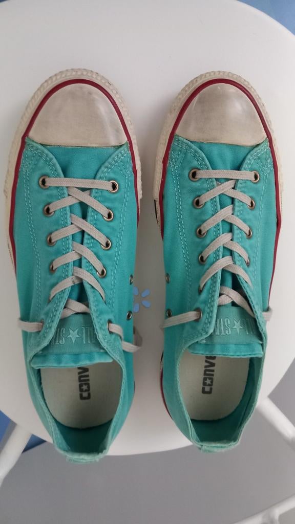 Nette Converse All Stars 39,5., Kleding | Dames, Schoenen, Ophalen of Verzenden, Gedragen, Blauw, Sneakers of Gympen
