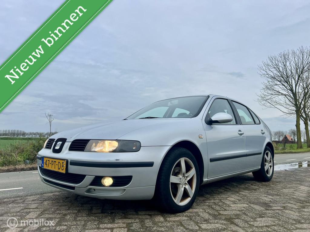Seat Leon 1.6-16V Sport, BJ 2004, Airco, APK Feb 2027, Voorwielaandrijving, Gebruikt, 4 cilinders, Leon
