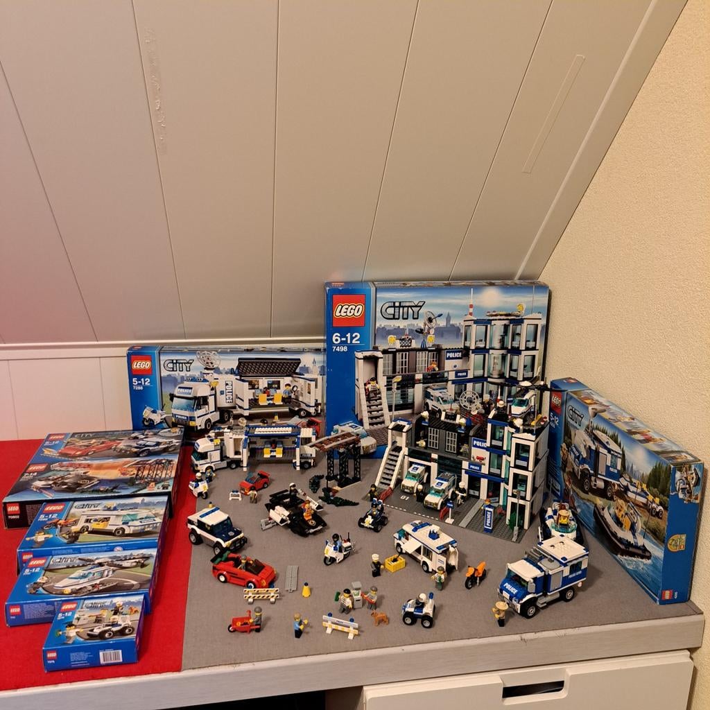 Grote verzameling Lego van Politie!, Ophalen of Verzenden, Zo goed als nieuw, Lego