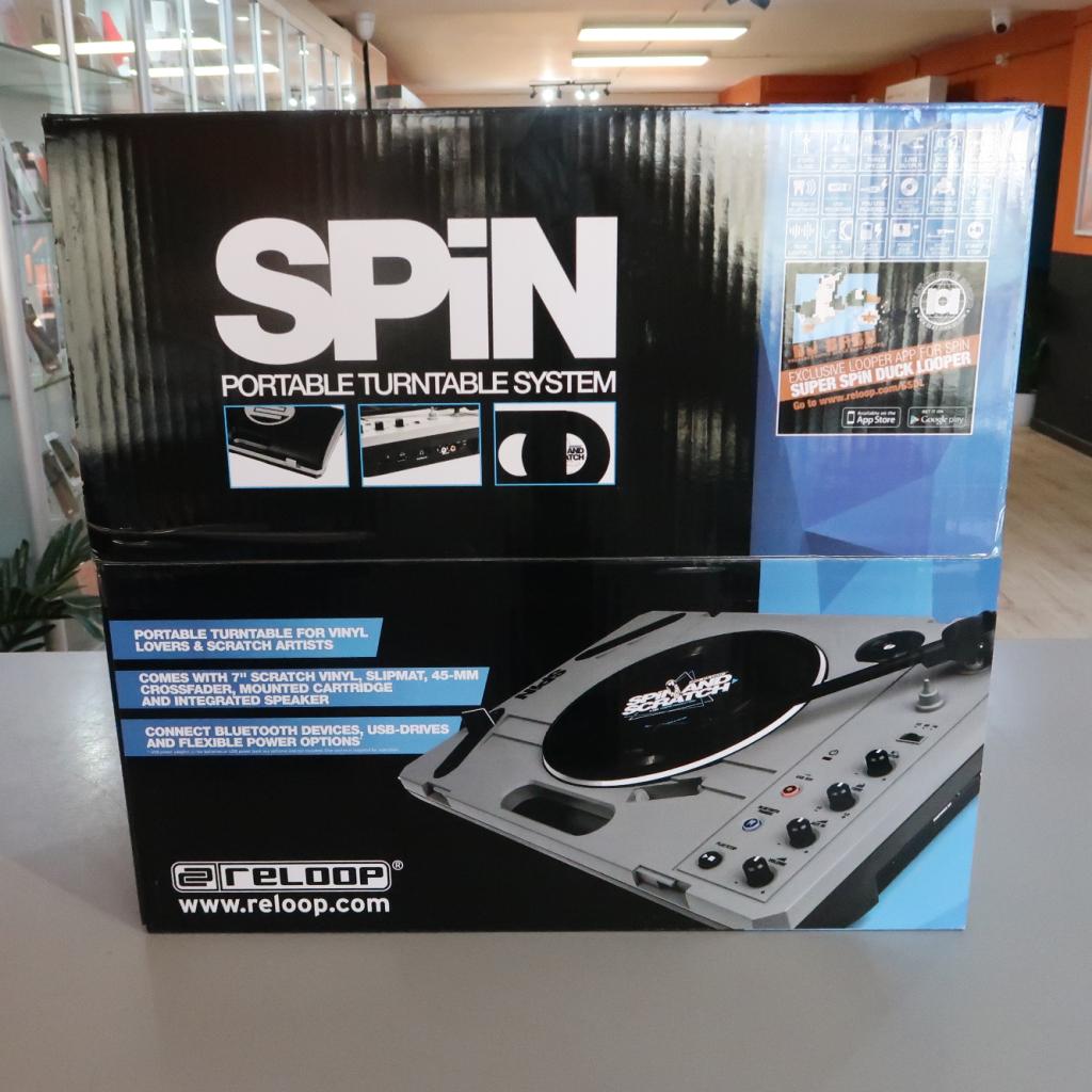 Reloop Spin Draagbare Draaitafel | Nieuw in Doos, Niet ingevuld, Nieuw, Niet ingevuld, Niet ingevuld