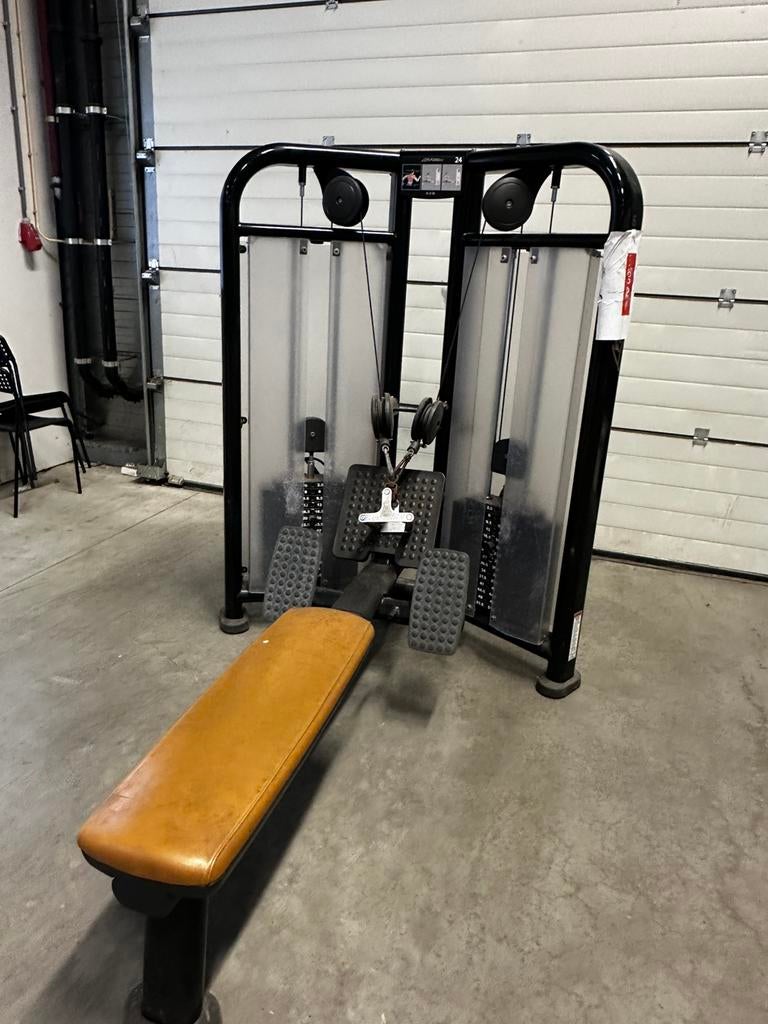 Life Fitness  Signature Dual Cable Dual Stack Seated Row, Ophalen, Gebruikt, Overige typen