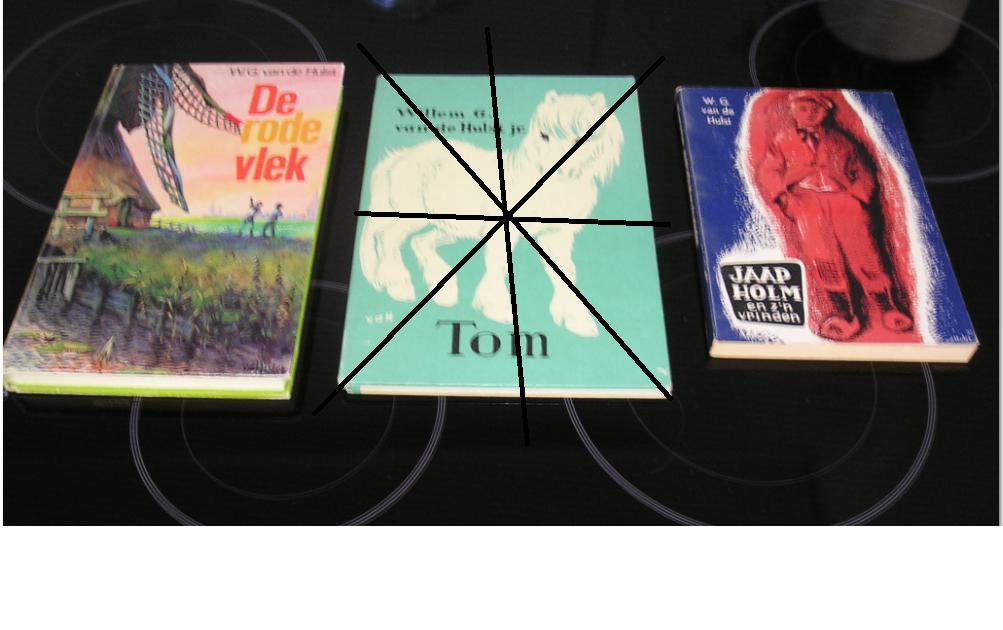 2 kinderboeken W.G. van de Hulst - De rode vlek - Jaap Holm, Ophalen, Zo goed als nieuw, W.G. van de Hulst, Fictie algemeen