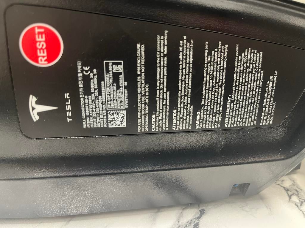 Tesla Wall Connector Gen 2 Laadpaal, Ophalen of Verzenden, Zo goed als nieuw, Laadpaal en Laadkabel