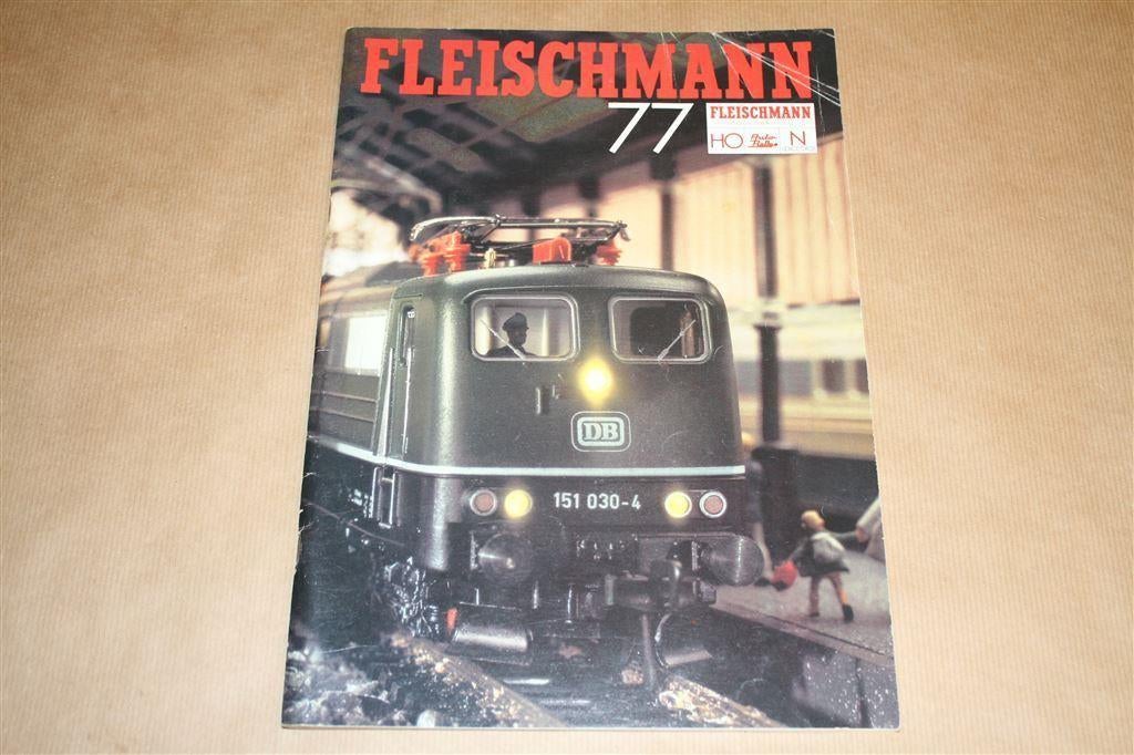Catalogus - Fleischmann HO - 1977, Hobby en Vrije tijd, Modeltreinen | H0, Wisselstroom, Wagon, Ophalen of Verzenden, Zo goed als nieuw