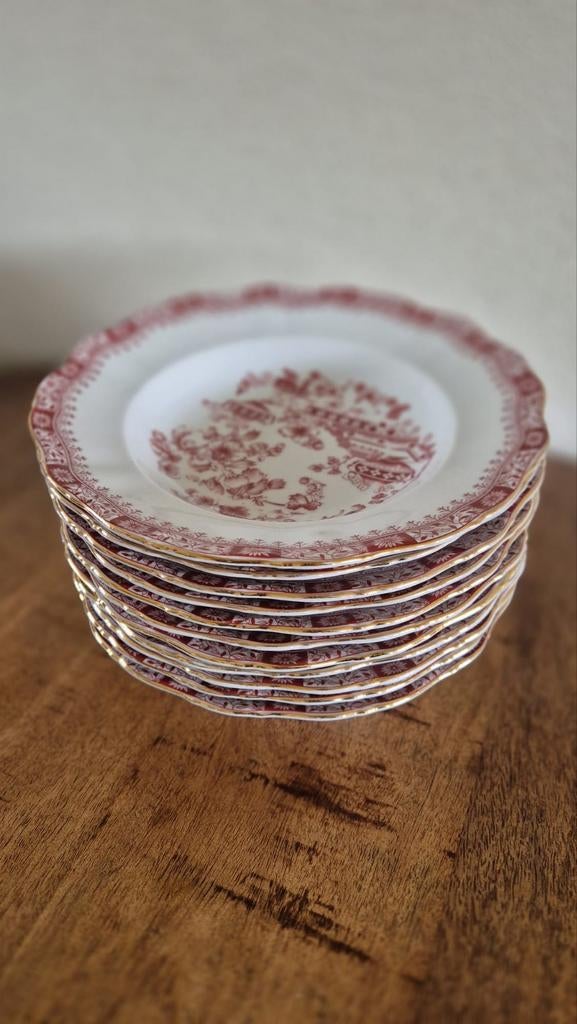 Set van 12 schotel/borden van Seltmann Weiden Bavari, Antiek en Kunst, Antiek | Servies los, Ophalen of Verzenden